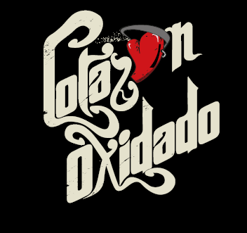 Logotipo de Corazón Oxidado, banda tributo a Fito & Fitipaldis.