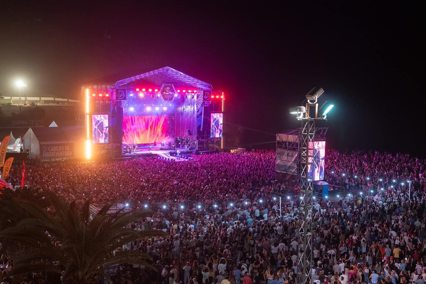 Concierto con público